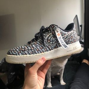 Nike Air Force 1 Low Just Do It Pack Black